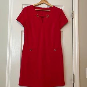 Tommy Hilfiger red mini dress size 10